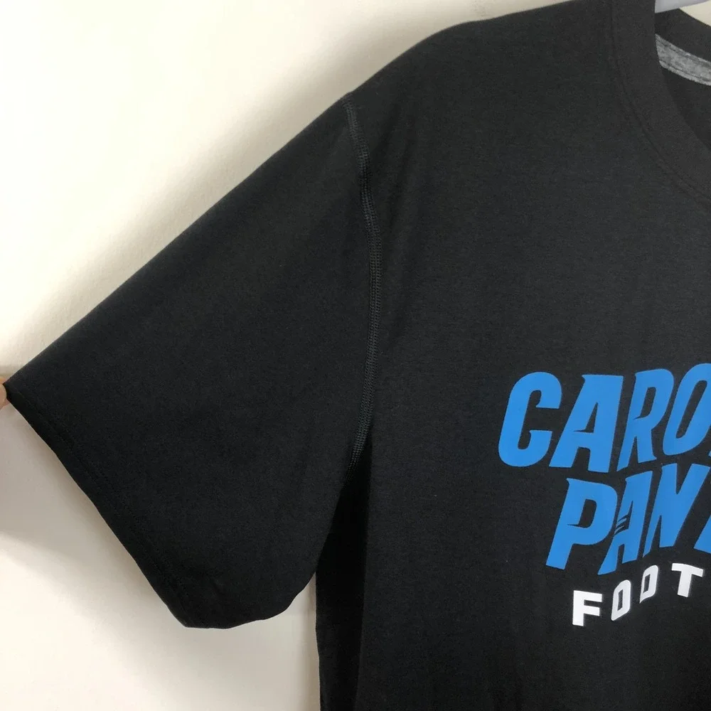 Nike Dri-Fit NFL On Field Carolina Panthers T-shirt Men's L Black Football